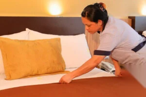 Casa Blanca Hotel comfort detail — plastic surgery recovery, Mexico City
