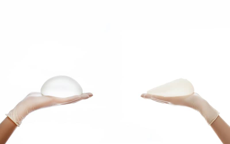 Teardrop or Round Silicone Implants?
